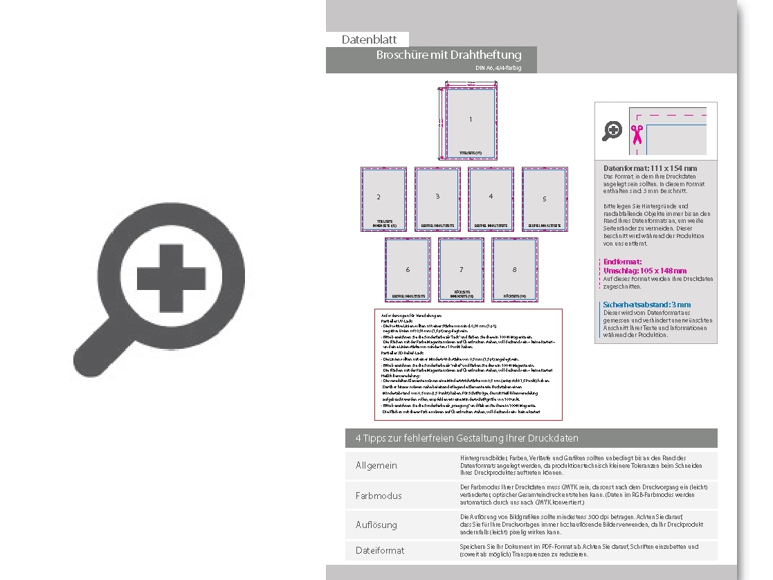 Product Bild brosch__re_mit_drahtheftung__endformat_din_a3__92-seitig