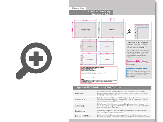 Product Bild loseblattsammlung_din_a5_quer__380_bl__tter_pro_sammlung__vorne_farbig_und_hinten_schwarz_(4_1)