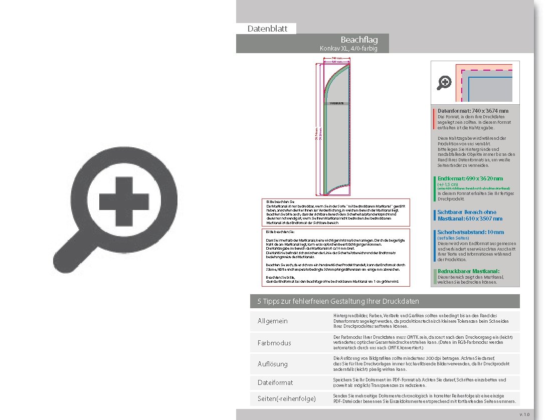 Product Bild ersatzdruck_f__r_beachflag_premium-konkav_xl__4_0-farbig_bedruckt