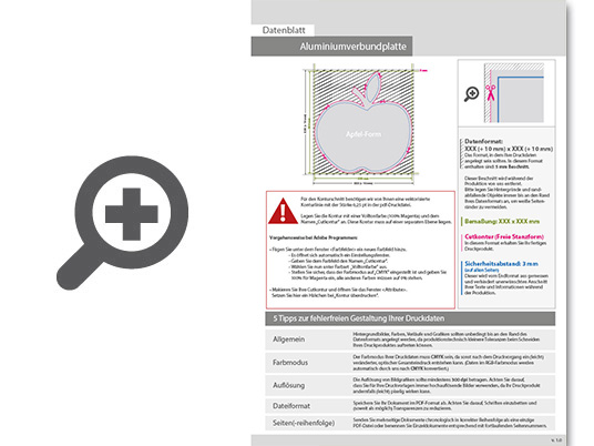 Product Bild aluminiumverbundplatte_in_apfel-form_konturgefr__st___einseitig_4_0-farbig_bedruckt