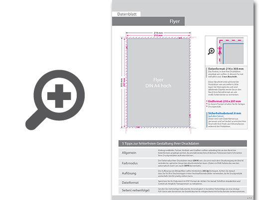 Product Bild flyer_din_a4_(21_0_cm_x_29_7_cm)__einseitig_bedruckt